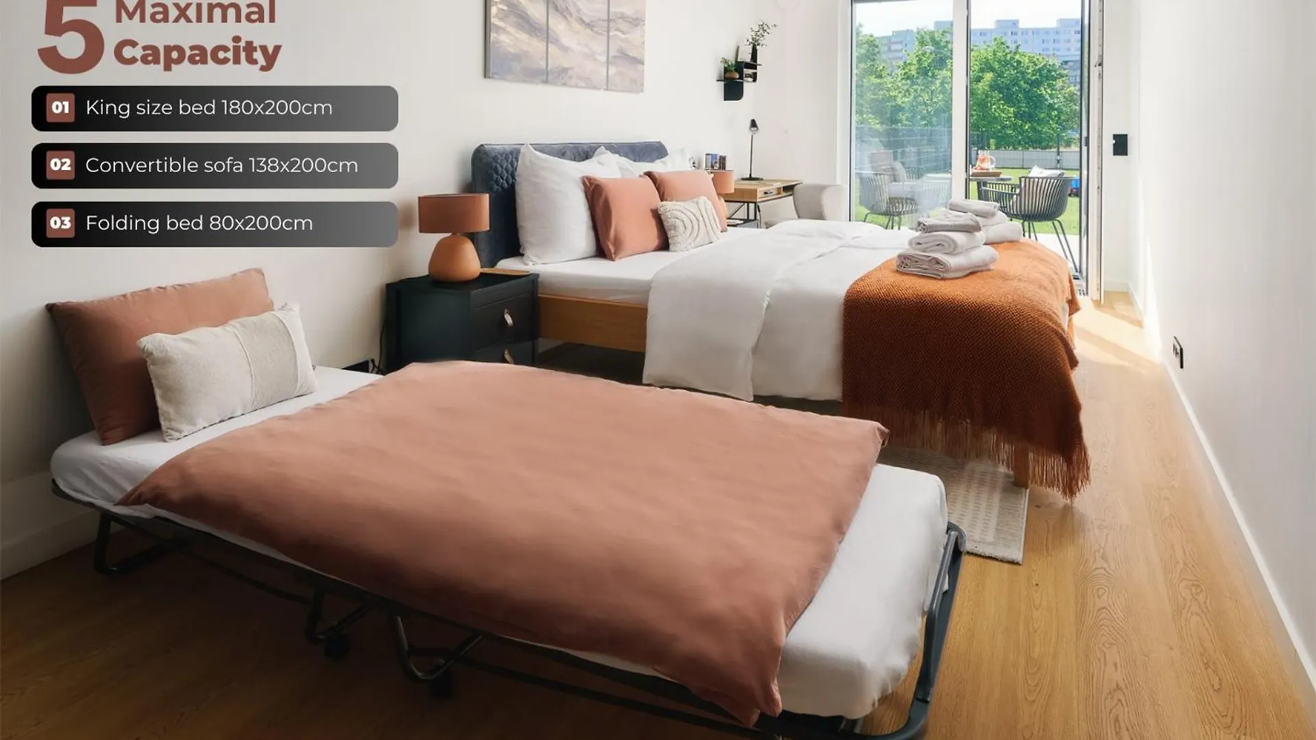 Lägenhet Beta Home - Free Garage, Air Condition, Garden, At Metro, 2Nd Parking On Request Prag